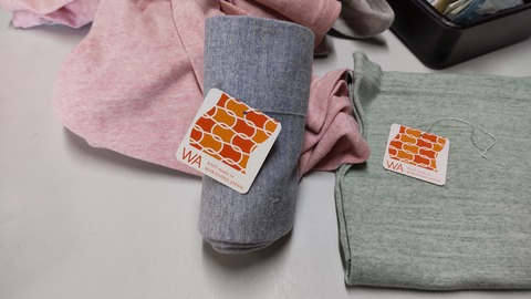 カラー杢枕カバー