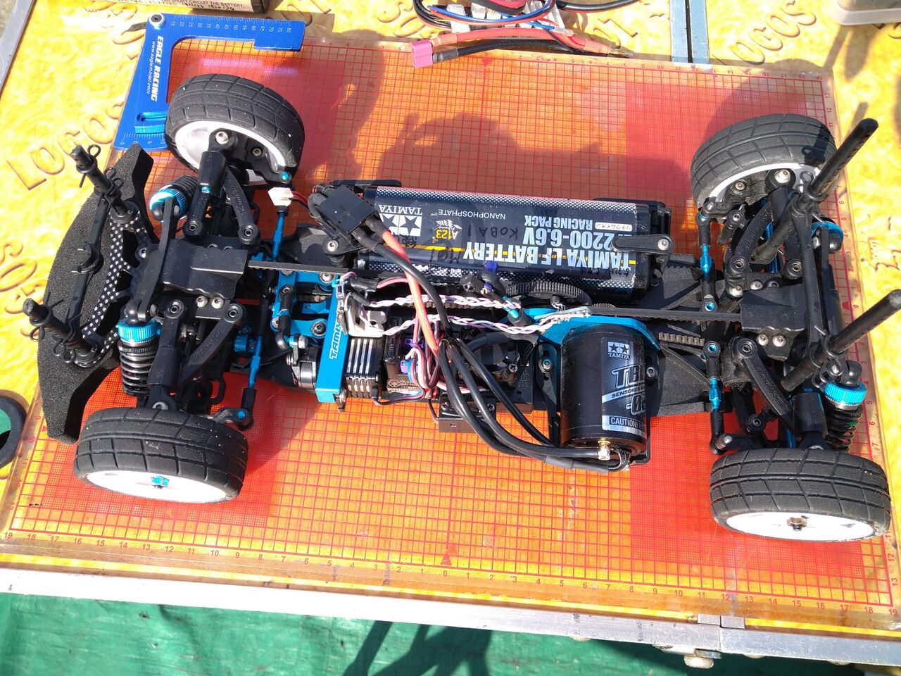 TA08 in PowerOn(走り初め) : つねきちのRCblog TA08 in PowerOn(走り初め) : つねきちのRCblog