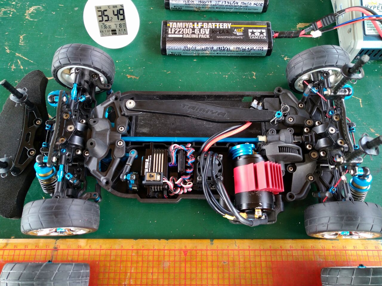 TA08シェイクダウン＆TB04 in タイガー模型 : つねきちのRCblog