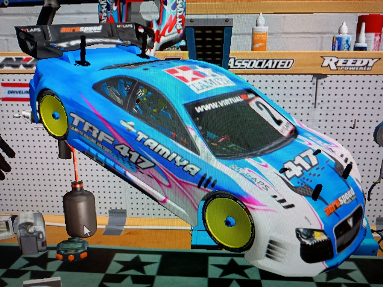 ちーぼーページ ボディ作成 MOTUL AUTECH Z : つねきちのRCblog