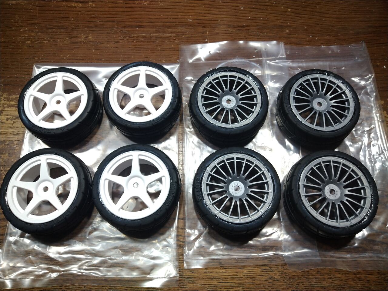 タミチャレタイヤ2セット作成 : つねきちのRCblog