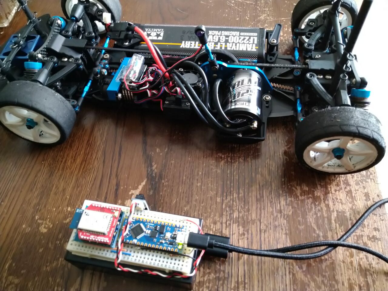 RC LAP TIMER for M12S 作ってみた : つねきちのRCblog