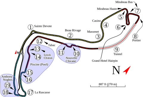 モンテカルロ市街地コース