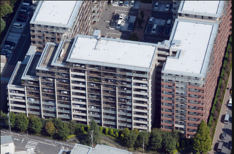 傾斜マンション3