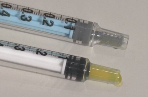 無駄を無くす注射器