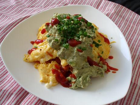 アボガドソースのオムライス 飲食店では教えてくれないナイショのレシピ