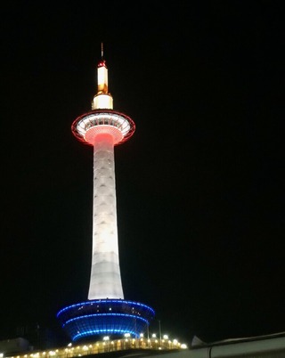 京都タワー夜景