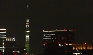 スカイツリー夜