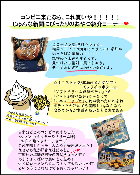 じゅんな新聞4