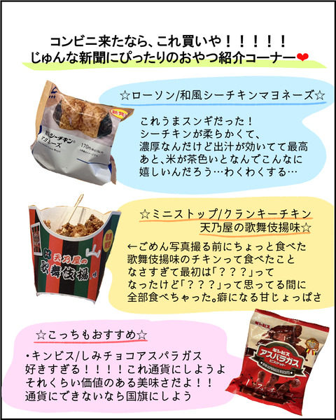 じゅんな新聞(春)5