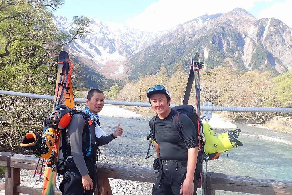 河童橋に下山して4日間の山行終了。