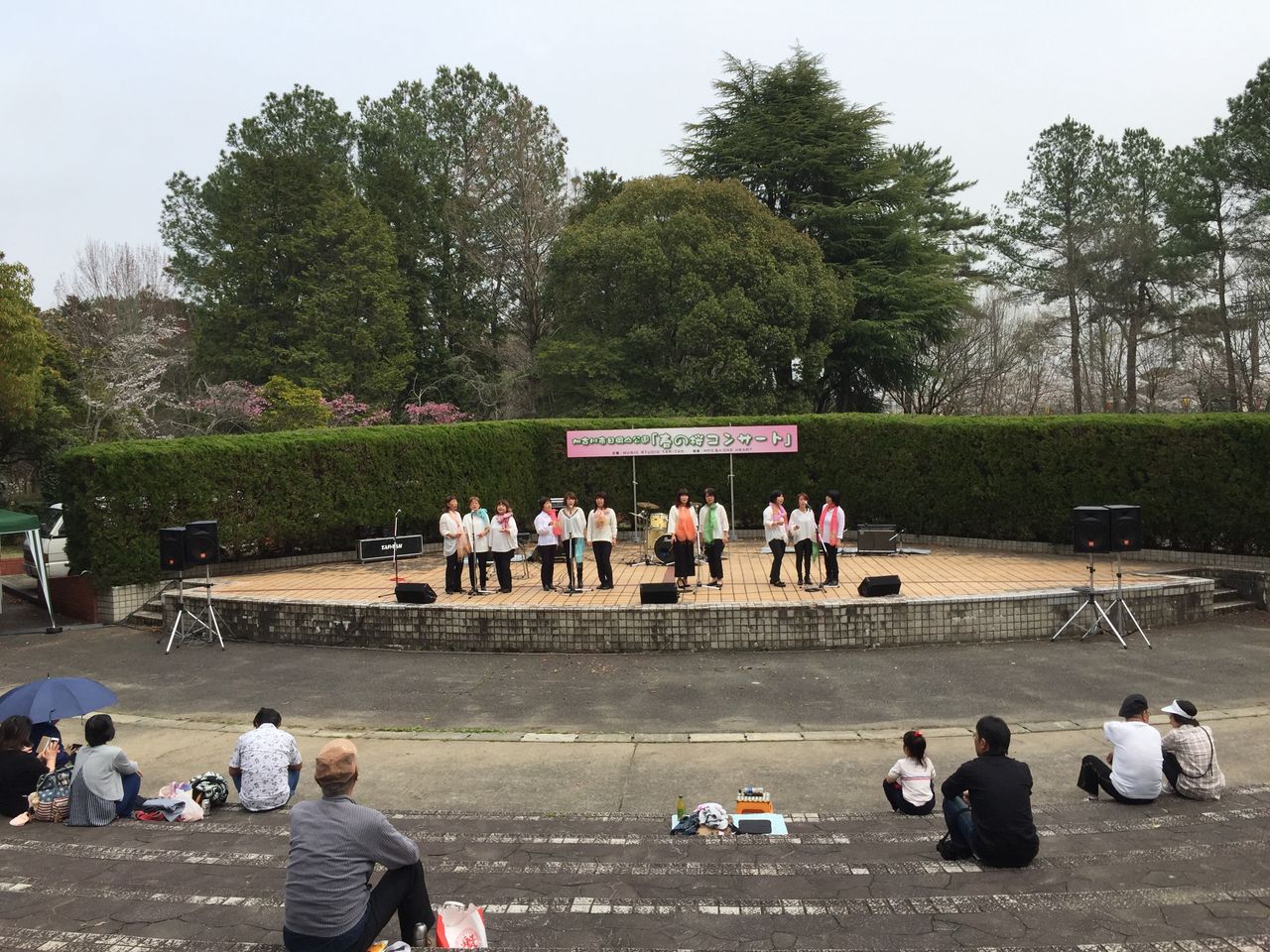 春の桜コンサート 街角イベントを楽しもう By とみやん
