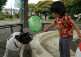 風船あげる