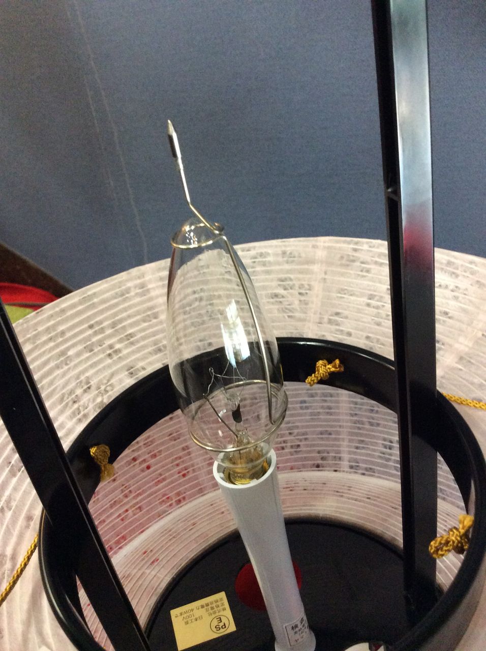 盆提灯が回らないのはなぜですか?