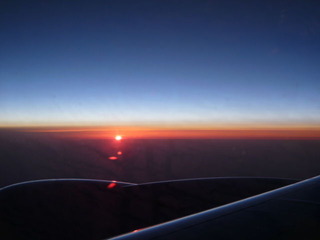 夕日