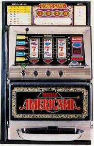 レトロパチスロ実機ユニバーサル1号機アメリカーナXX（不要機つき） パチスロ「アメリカーナ」の歴史 : おらんくのスロパチ回想録+