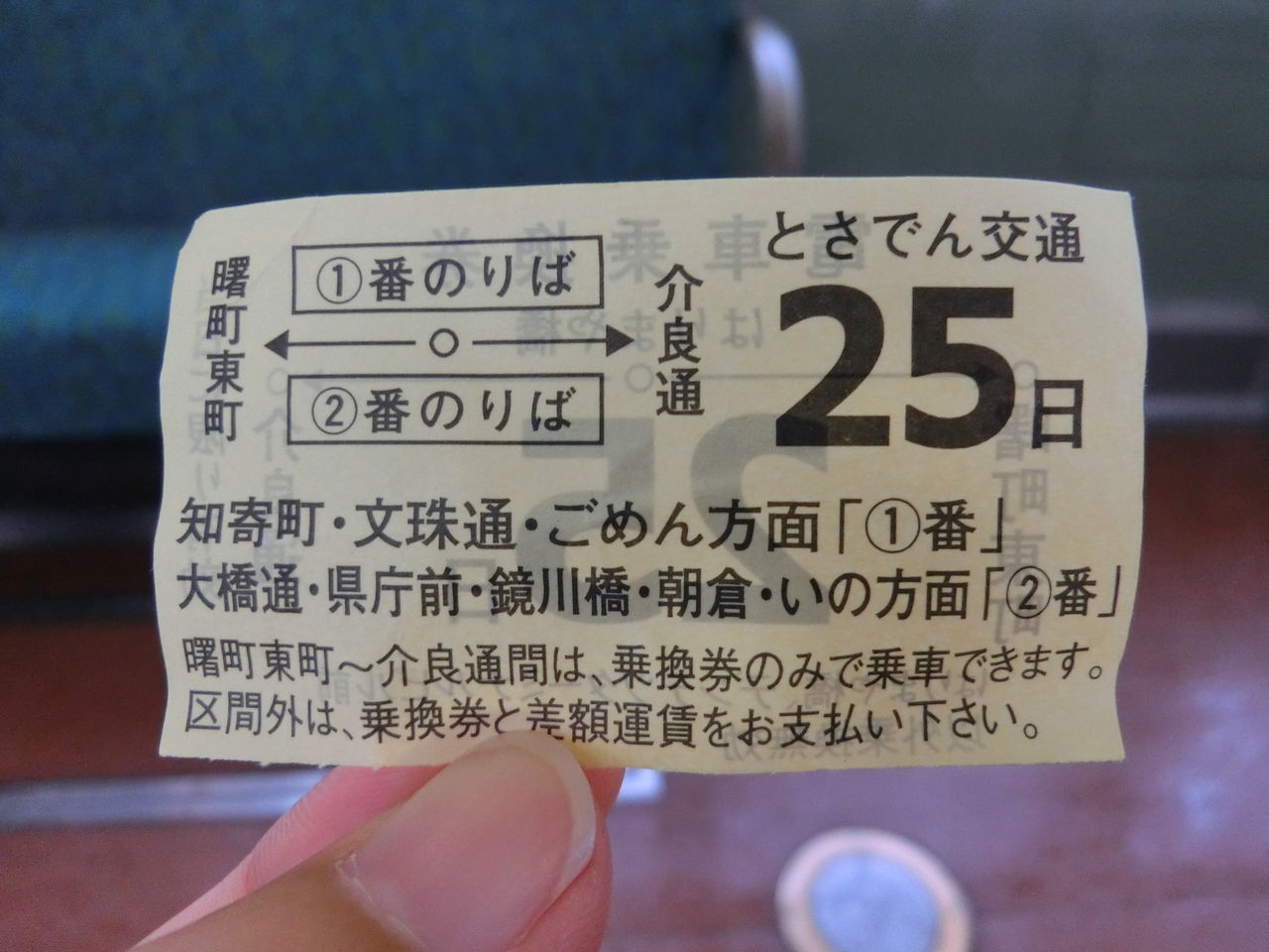 乗換券