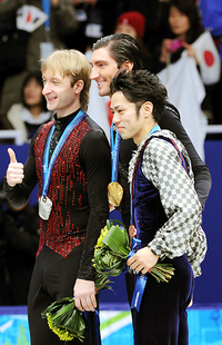 高橋大輔フィギュアスケート銅メダル