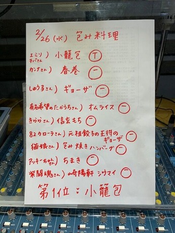 ココラジエミリ2:26包み料理