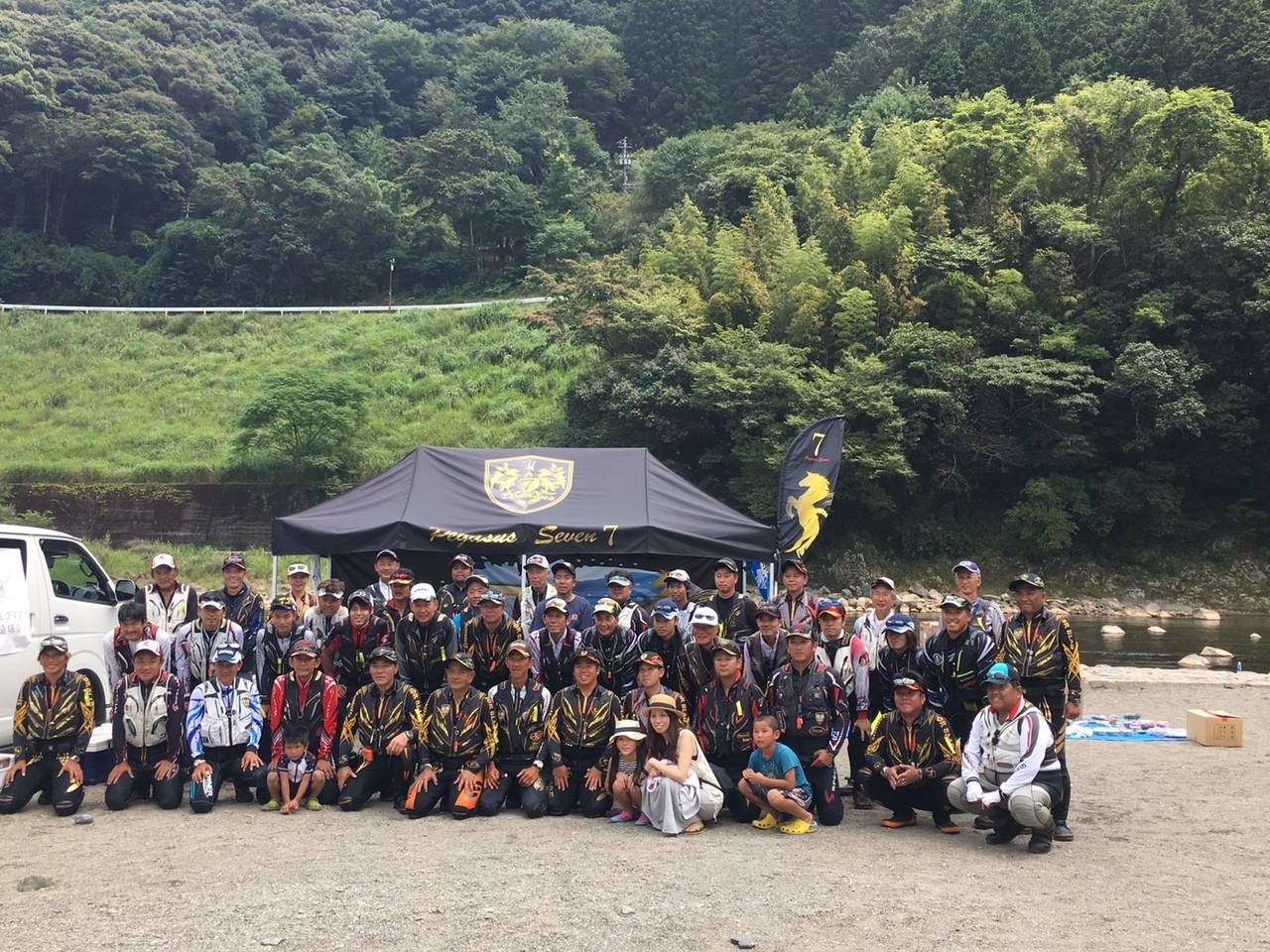 ８月１４日 一ツ瀬川 ペガサスセブン親睦大会 六兵衛の釣り道楽日誌