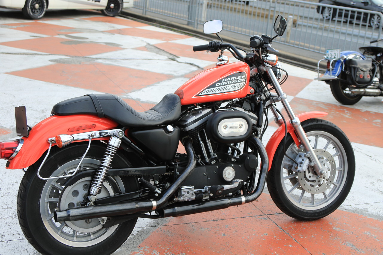 買い保障できる アメリカ羽様ハーレー スポーツスター キャブ車 タンク Labelians Fr