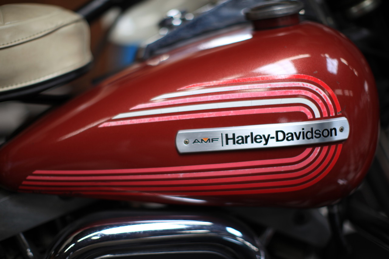 AMF Harley-Davidson 黒 セパレートタンク 2個左右　ショベル AMF Harley-Davidson 黒 セパレートタンク 2個左右 ショベル