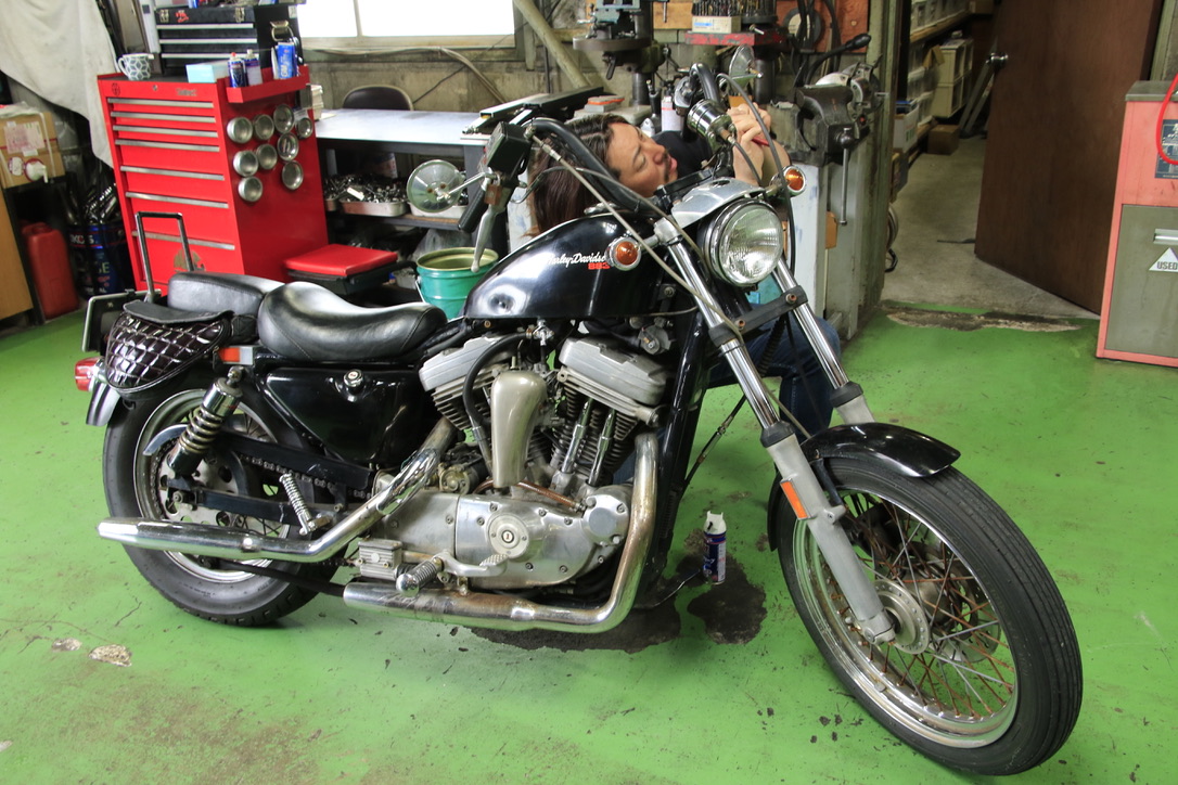 取り引き中）ハーレーダビッドソン4速スポーツスター883