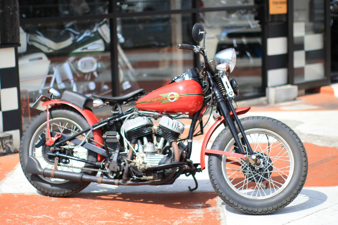 74年前の新車のハーレー入荷 : 鼓動館ブログ