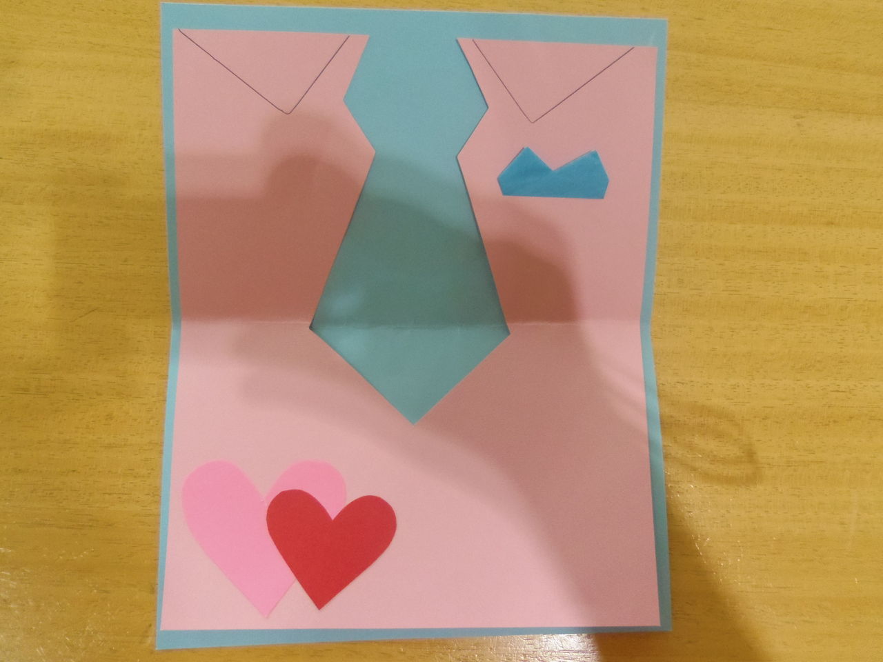 模様が変わる 父の日カード こどもはっち こうさく ぶろぐ