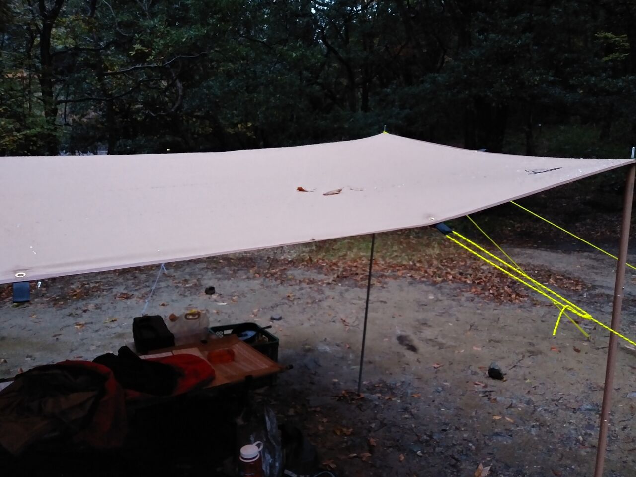激安中華キャンプ用品】AKASOOMポリコットンタープの使用レビュー