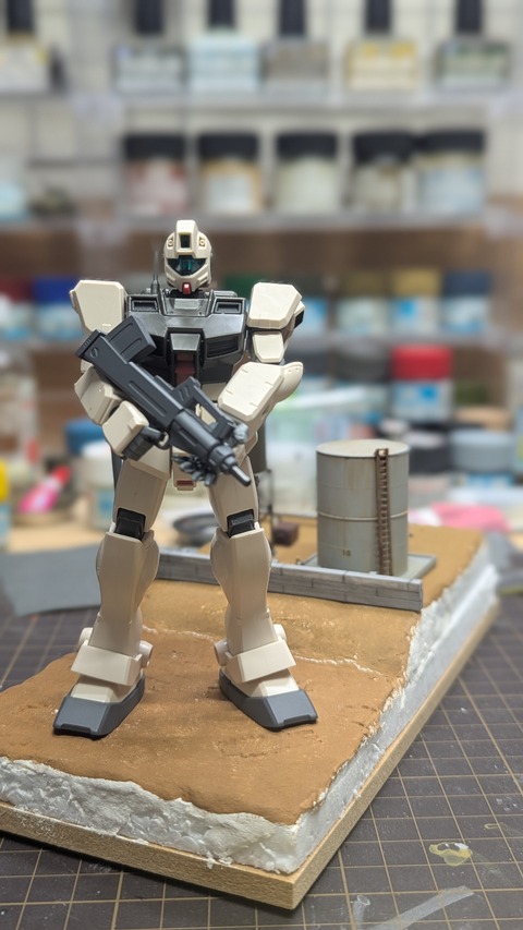 ガンプラ】ジム・コマンドHG“機動戦士ガンダム0080ポケットの中