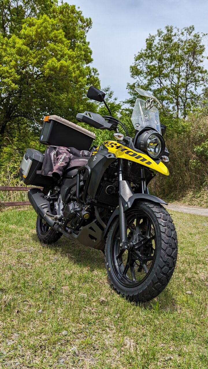 バイク】IRC GP410にVストローム250のタイヤ交換した話【商品紹介  