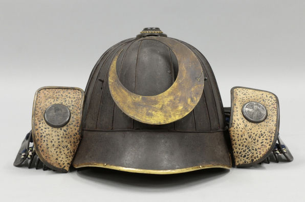 鉄錆地二十二間筋兜鉢 22 Ken Samurai Suji Kabuto [Helmet