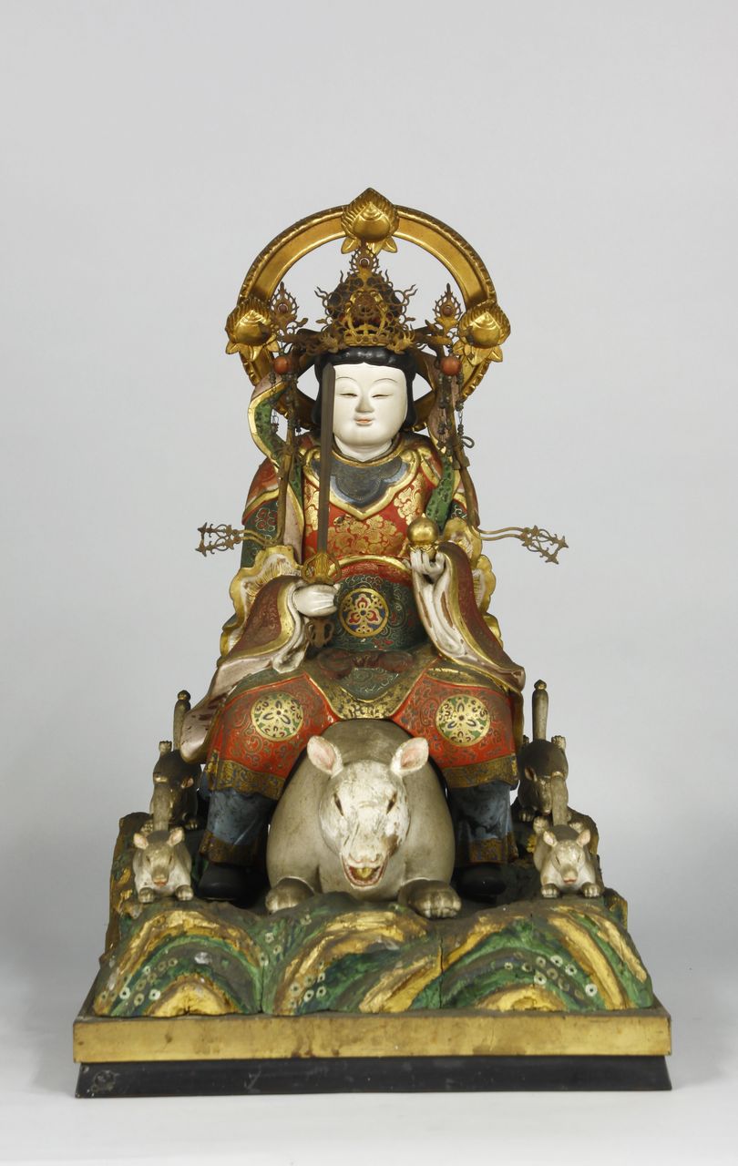 木彫荼枳尼天像 : 骨董・古美術品オークション 古裂會 <今日の 木彫荼枳尼天像 : 骨董・古美術品オークション 古裂會 <今日の