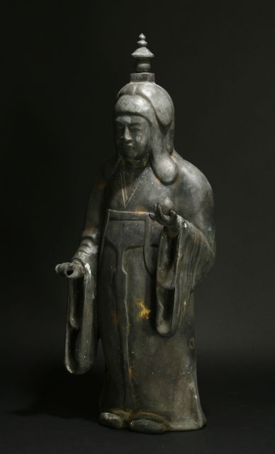 銅造雨宝童子 : 骨董・古美術品オークション 古裂會 ＜今日の逸品＞