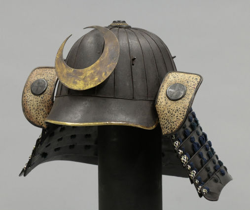 鉄錆地二十二間筋兜鉢 22 Ken Samurai Suji Kabuto [Helmet