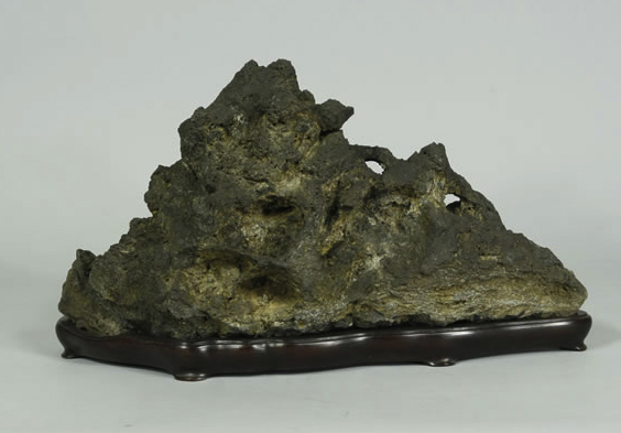 【骨董】鑑賞石 水石 すいせき : 骨董・古美術品オークション 古裂會 ＜今日の逸品＞