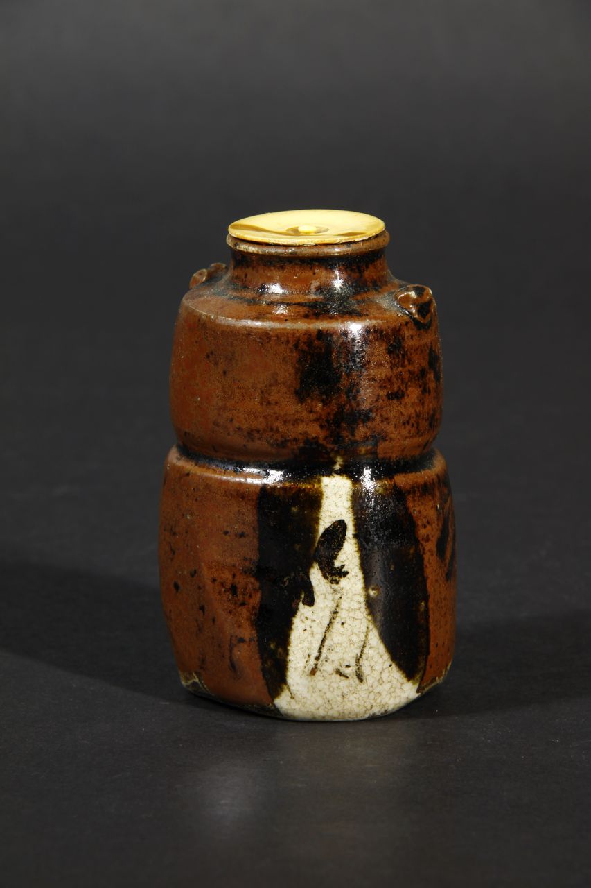 514『織部 蓋付 向付』 /美術品 骨董品 古美術 antique 工芸品