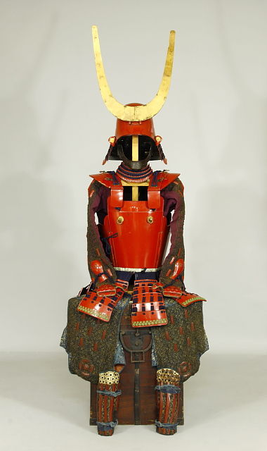 朱塗練革五枚佛胴具足 : 骨董・古美術品オークション 古裂會 朱塗練革五枚佛胴具足 : 骨董・古美術品オークション 古裂會