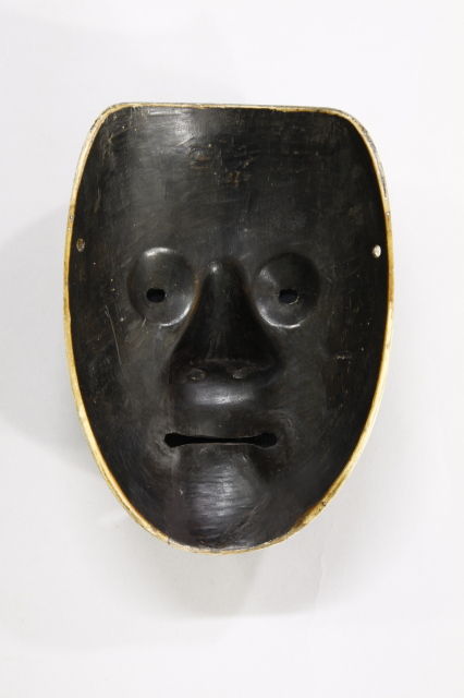 能面・邯鄲男（かんたんおとこ） : 骨董・古美術品オークション 古裂會