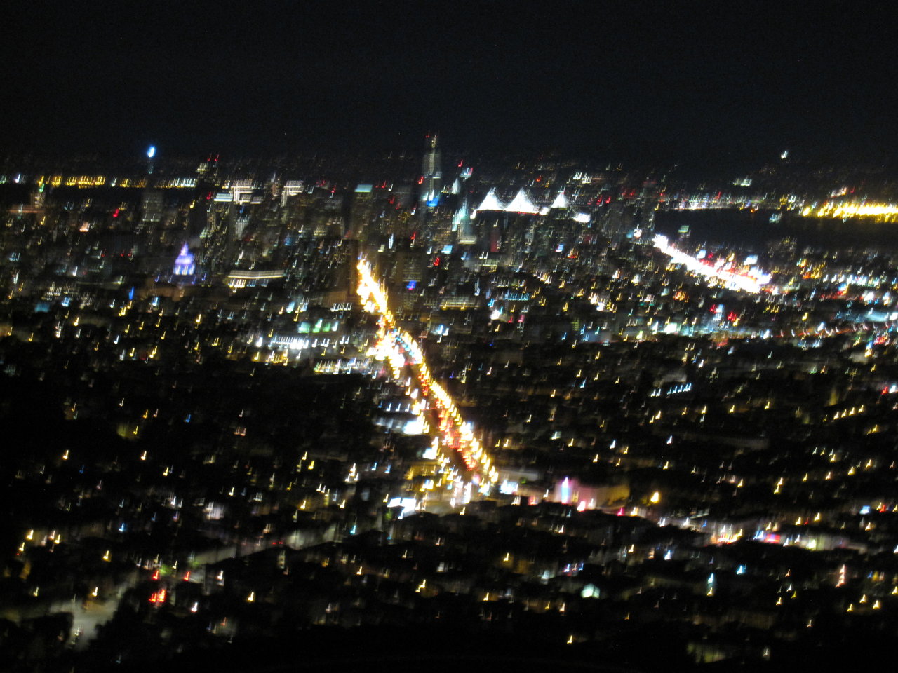 サンフランシスコ ツインピークスからの夜景 プー太郎 こぐれん のカリフォルニア生活記 続編 サンフランシスコ ツインピークスからの夜景 プー太郎 こぐれん のカリフォルニア生活記 続編