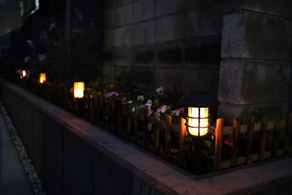 ソーラーライト炎ゆらゆら 備忘録ブログ