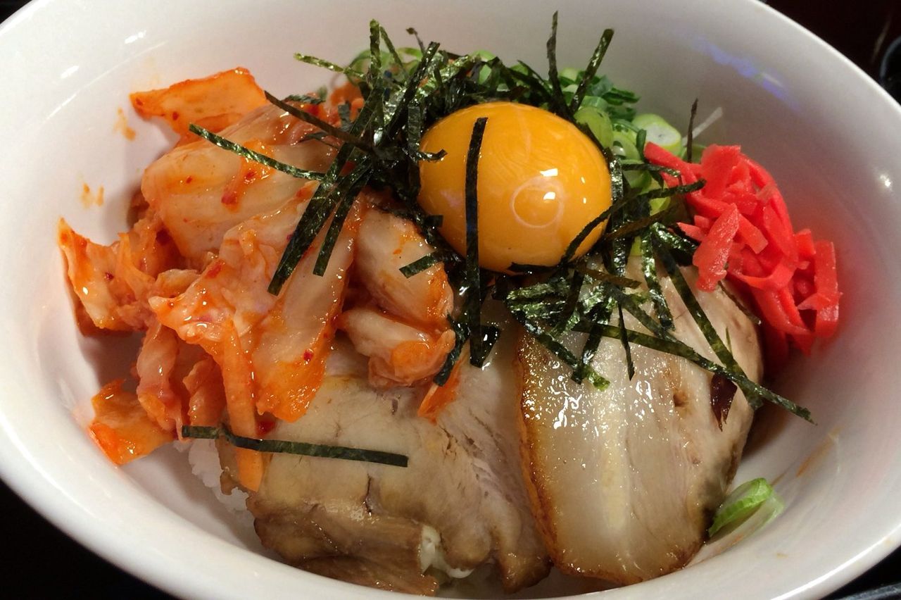加古川温泉ぷくぷくの湯の月見チャーシューキムチ丼 兵庫県加古川市 Kohの写真館