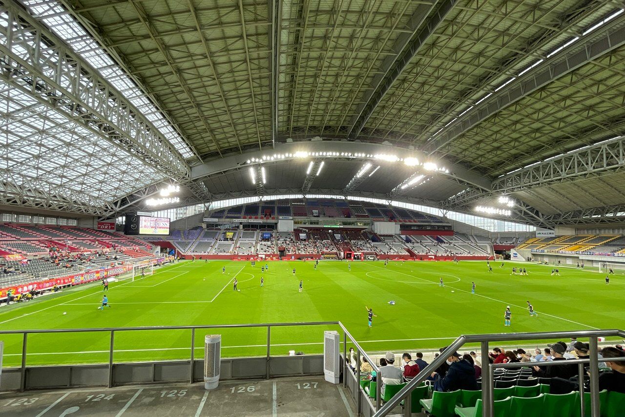 ノエビアスタジアム神戸で女子サッカー観戦 Kohの写真館