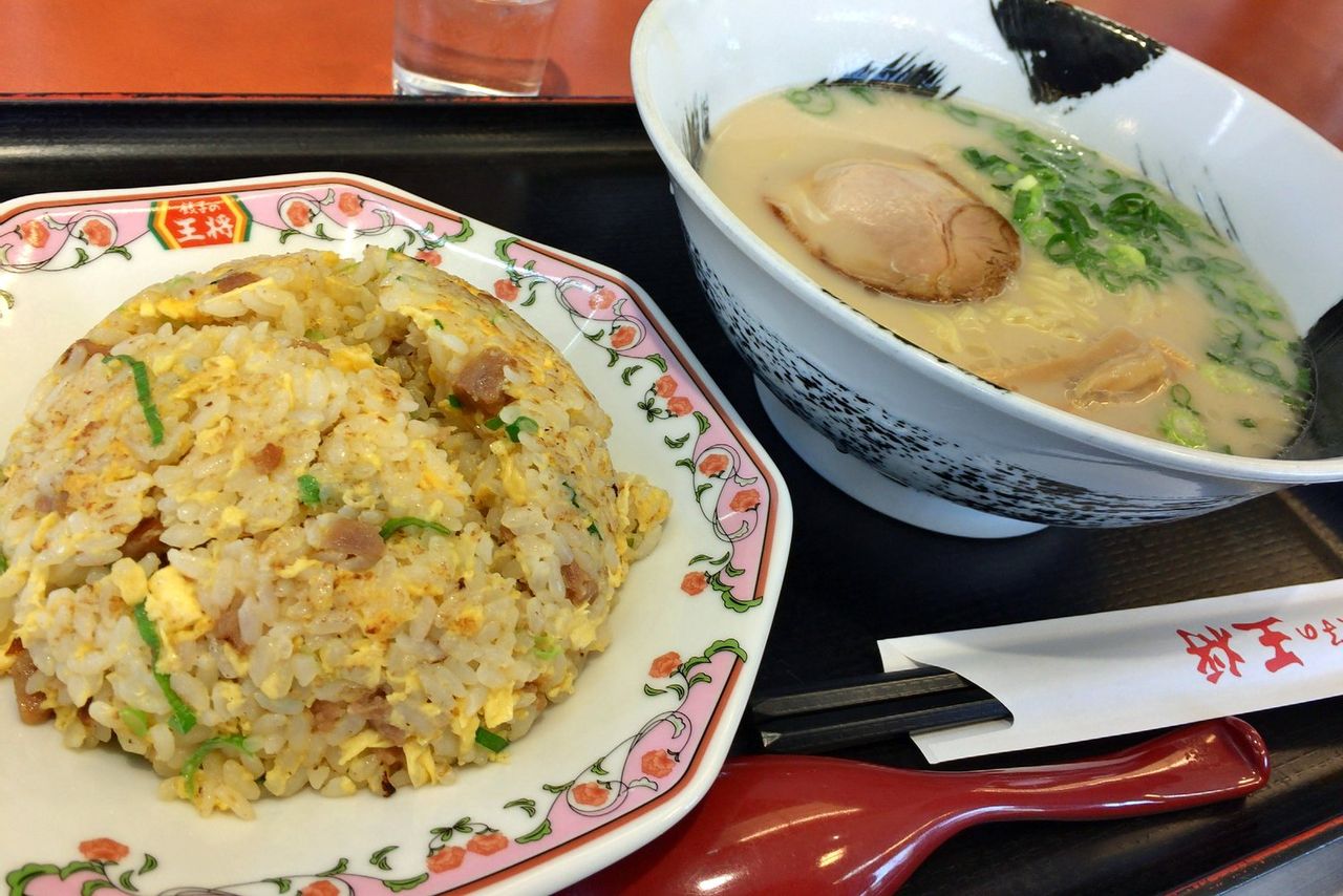 王将滝野店のラーメンチャーハンセット 兵庫県加東市 Kohの写真館