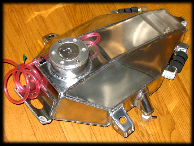 TZR250 1kt用FRPタンクカバー＆アルミインナータンク レース用