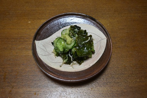 酢の物盛り付け