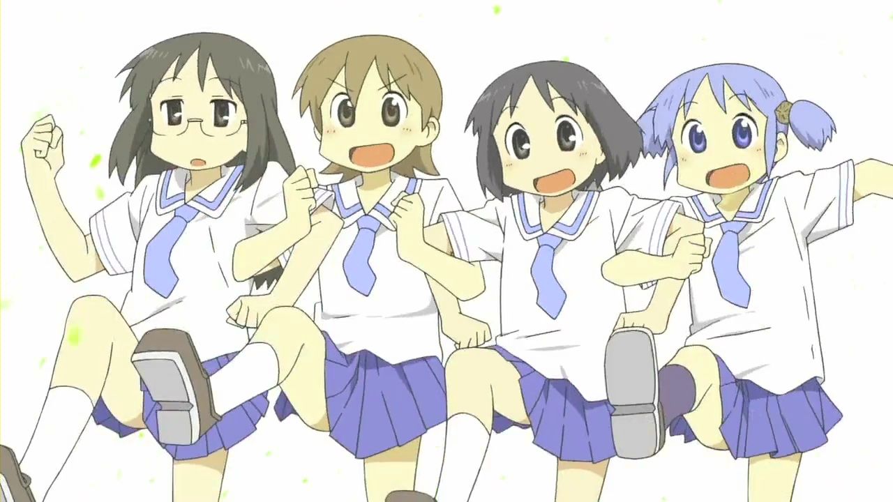 2011夏アニメお気に 両手でバランスとりながら