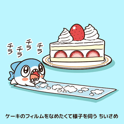 ケーキのフィルム