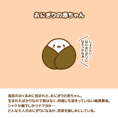 おにぎりのあかちゃん